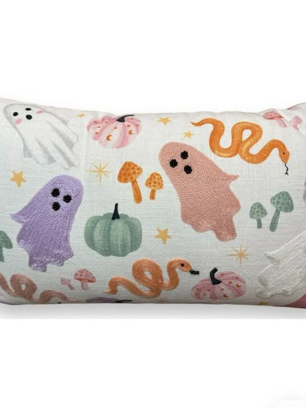 NEW Cupcakes and cashmere halloween ghost pumpkin pink decorative pillow
